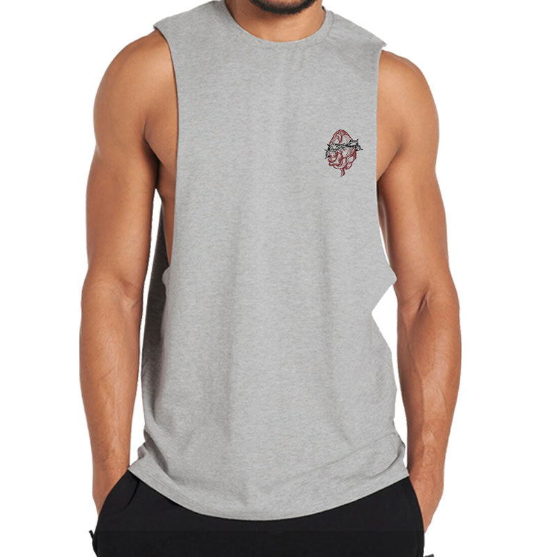 Cotton Heart Thorns Men's Tank Top
