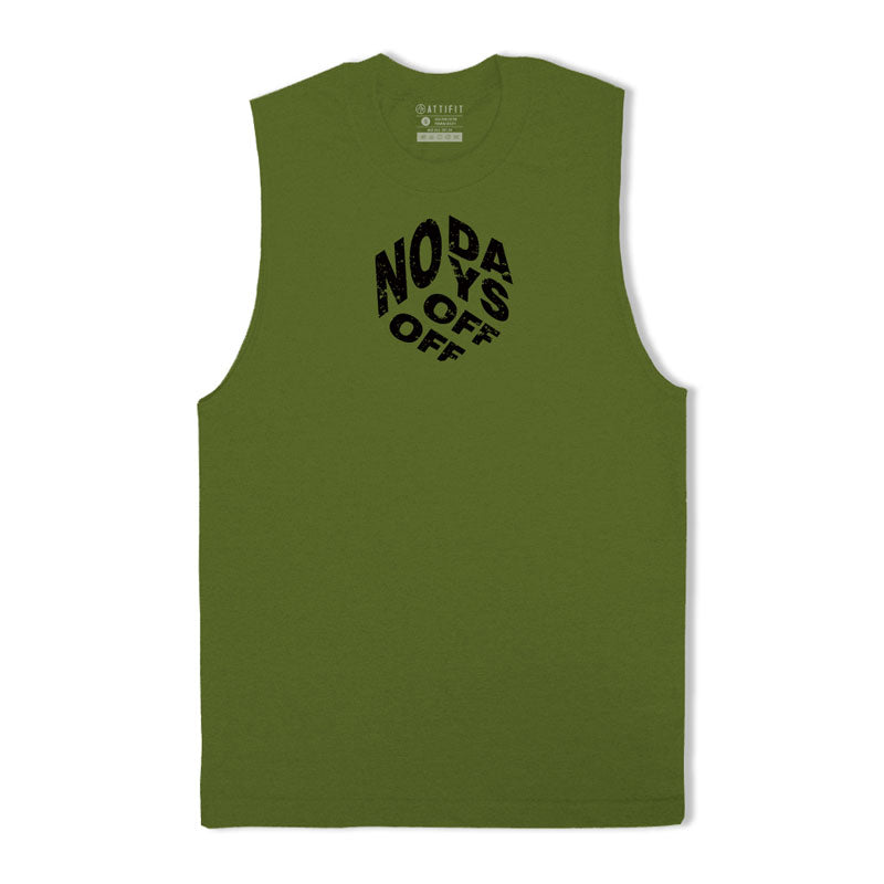 No Days Off Graphic Men's Tank Top