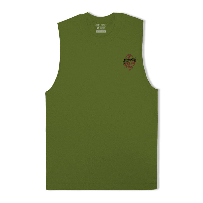Cotton Heart Thorns Men's Tank Top