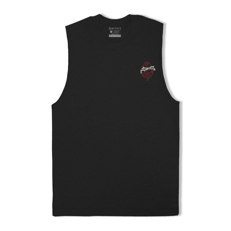 Cotton Heart Thorns Men's Tank Top
