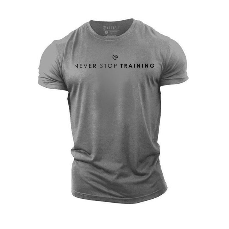 Cotton Never Stop Training T- shirt