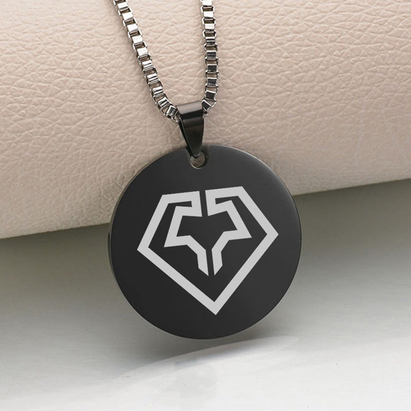 Diamond Graphic Titanium Steel Fitness Jewelry