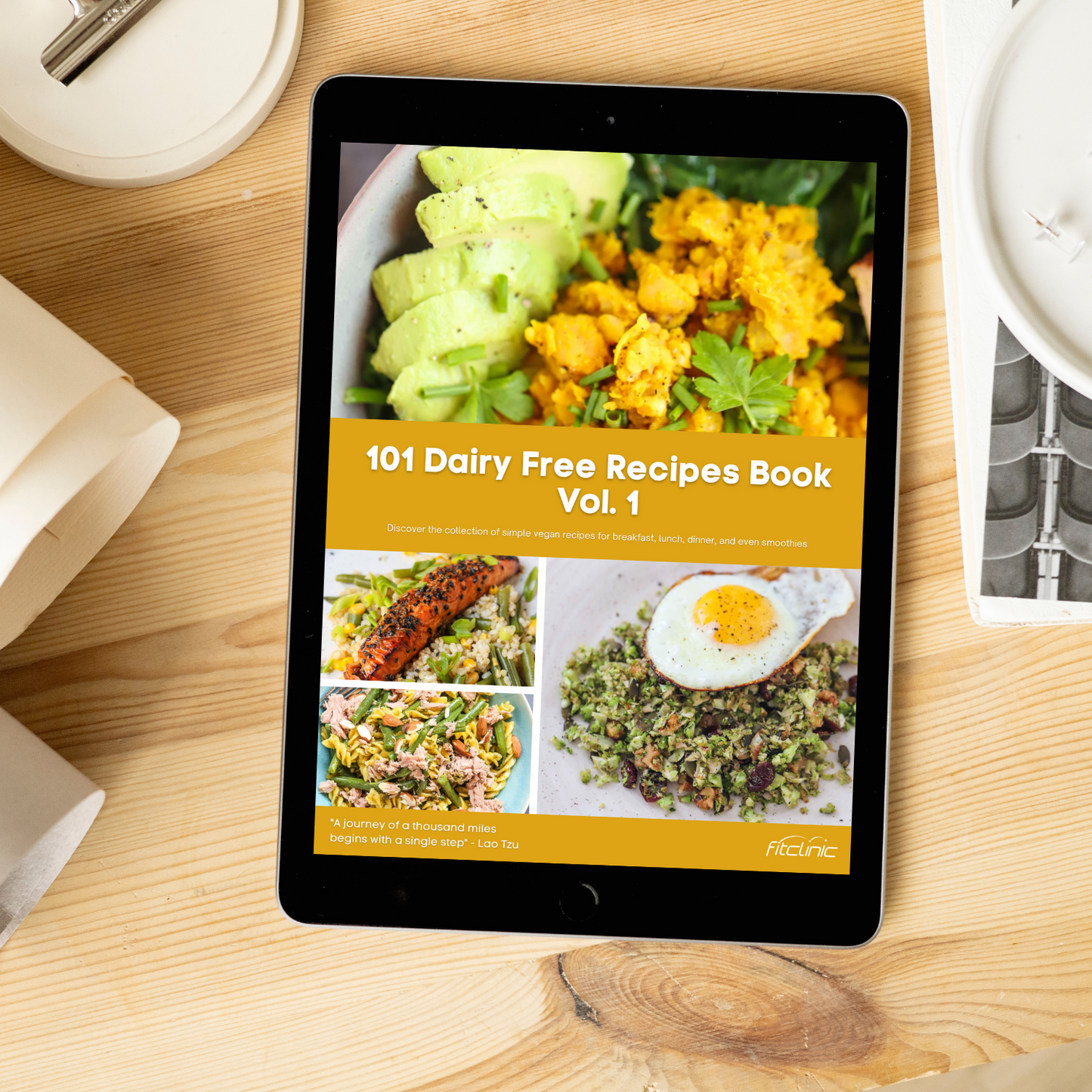 101 Dairy Free Recipes (Vol.1 and Vol. 2)