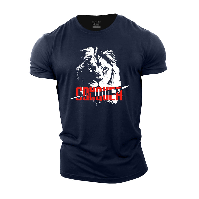 Conquer Men's Gym T-shirts