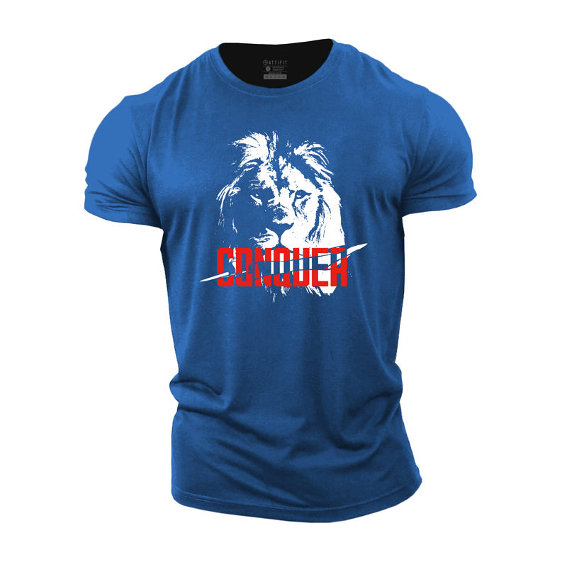Conquer Men's Gym T-shirts