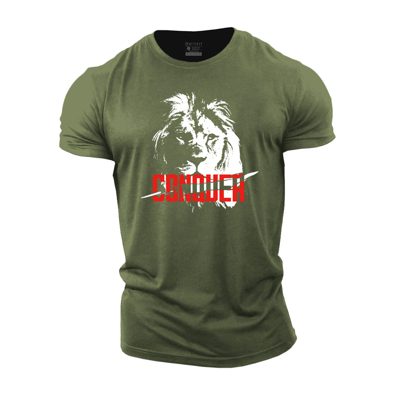 Conquer Men's Gym T-shirts