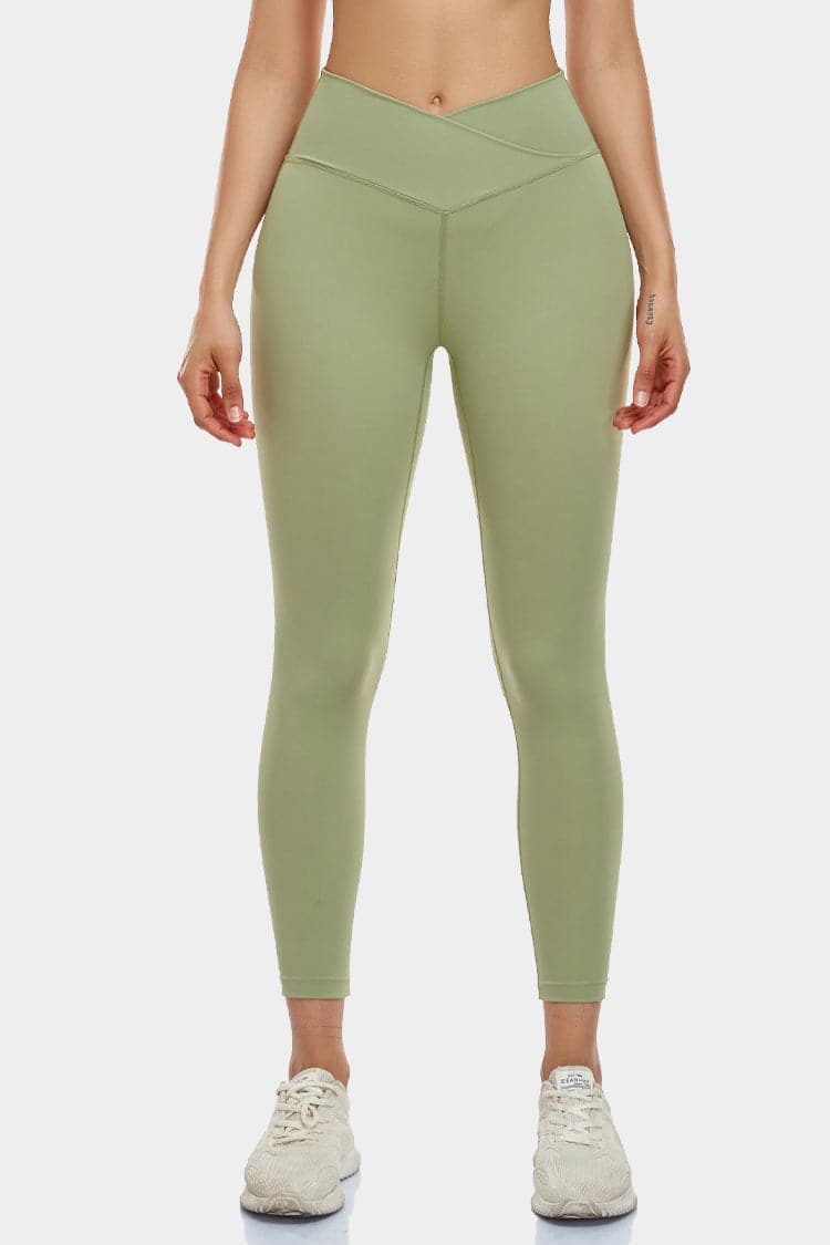 Vutru High-Waist Crossover Leggings