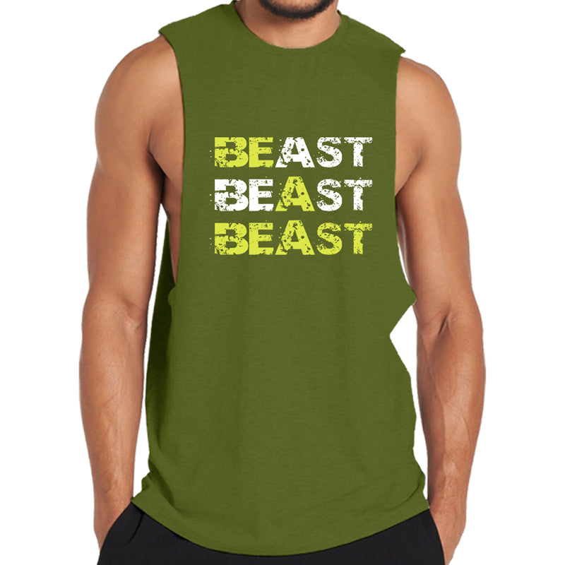 Be A Beast Men's Tank Top