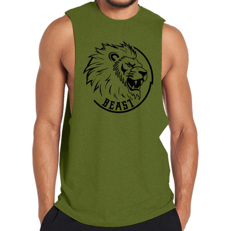 Beast Lion Men's Tank Top