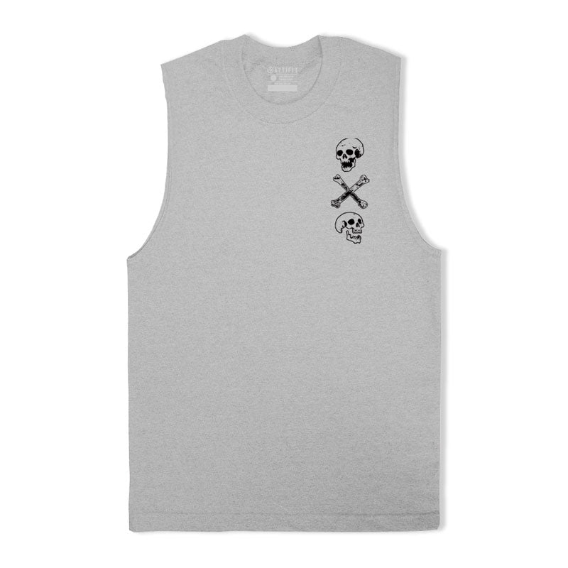 Cotton Skull Men's Tank Top