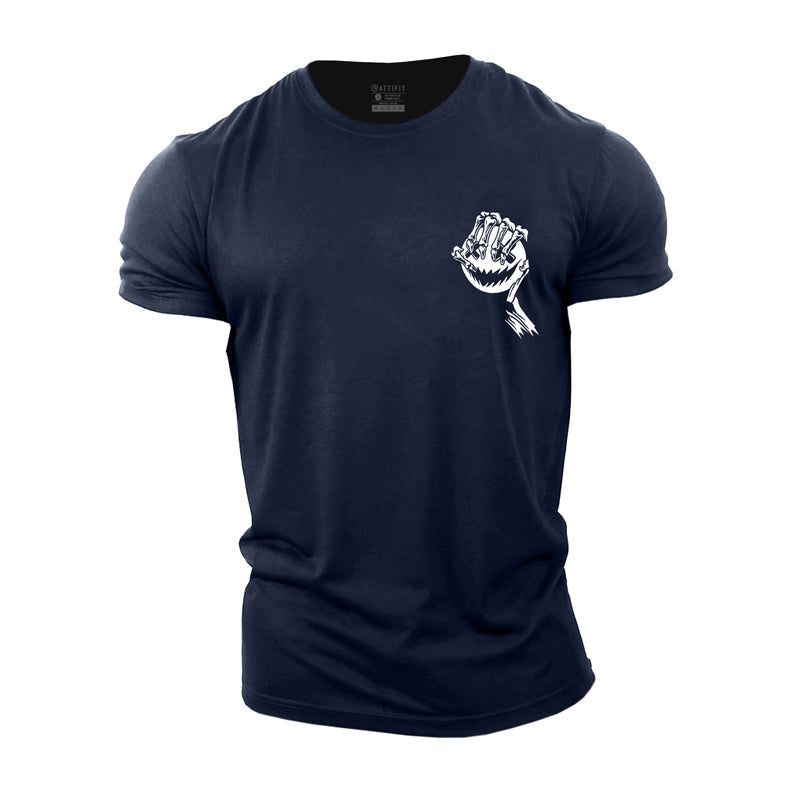 Cotton Master The Smiley Graphic Men's T-shirts
