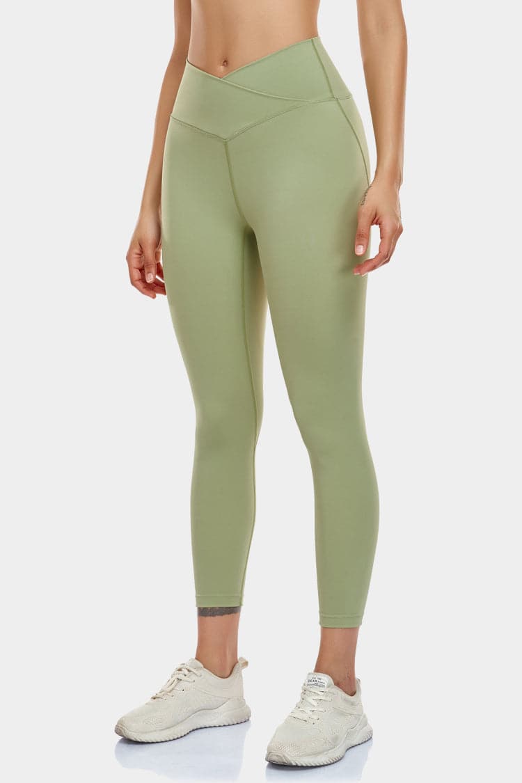 Vutru High-Waist Crossover Leggings