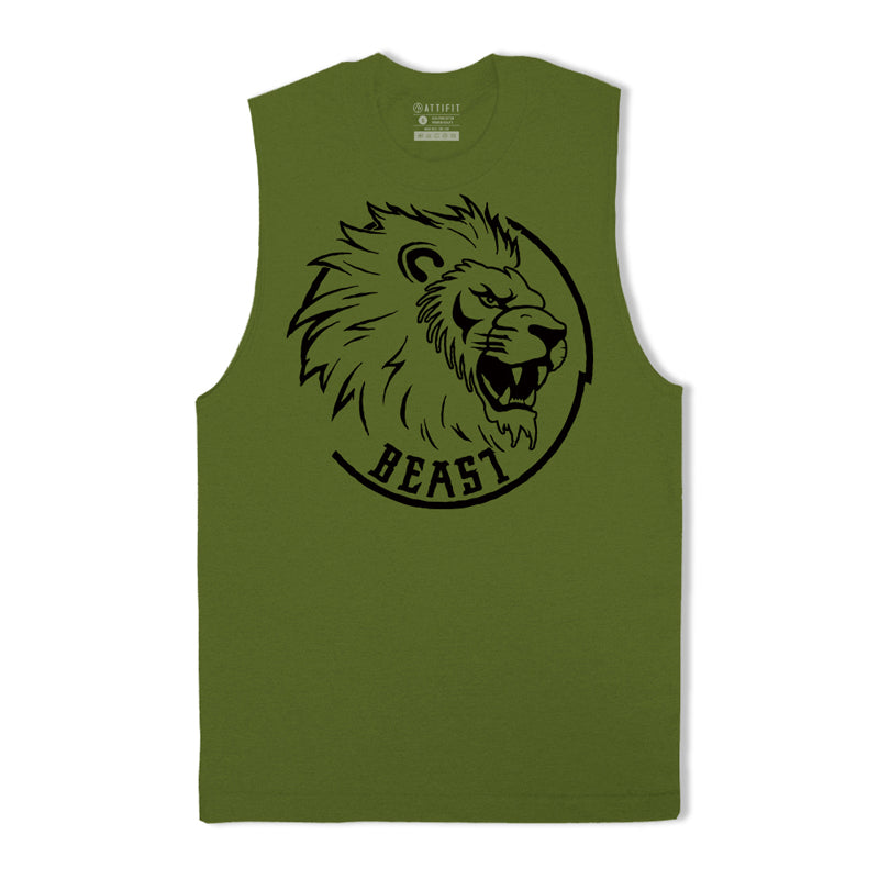 Beast Lion Men's Tank Top