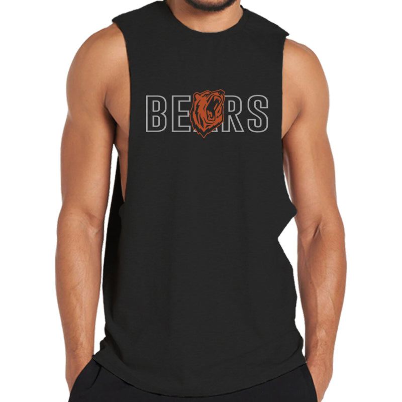 Men's Bears Graphic Tank Top