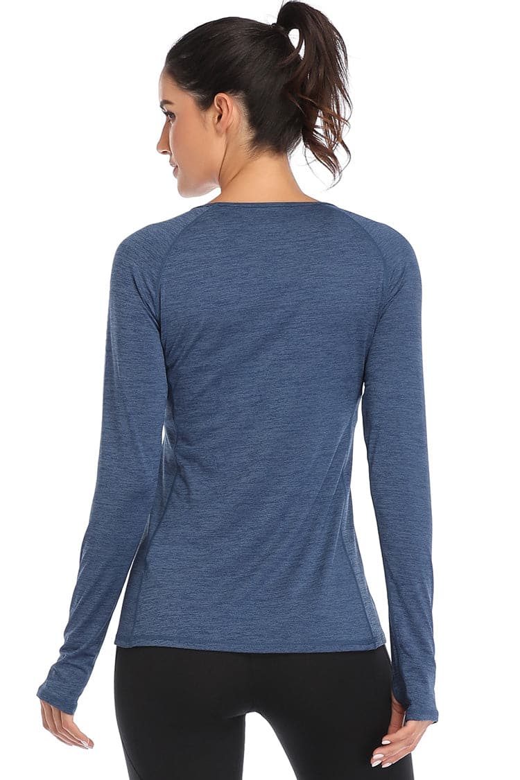 Vutru Thumb Holes Workout Long Sleeves