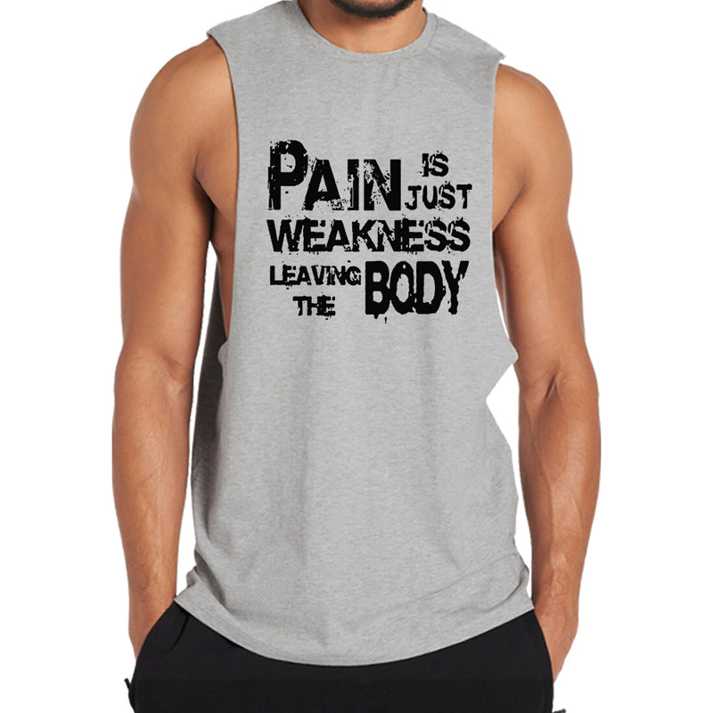 Pain Is Weakness Men's Tank Top