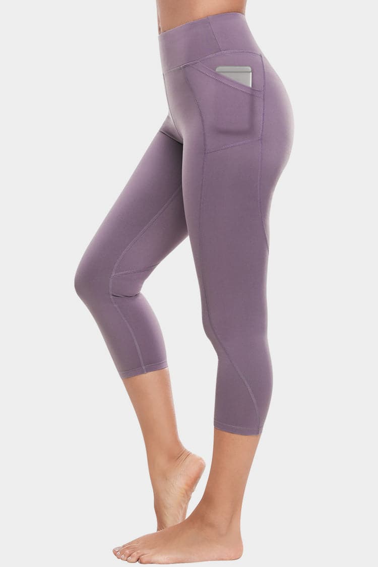 Vutru High-Waist Sports Capri Leggings