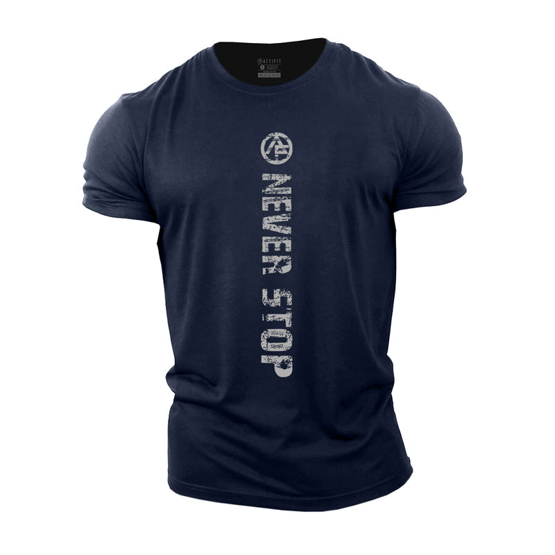 Never Give Up Men's T-shirts