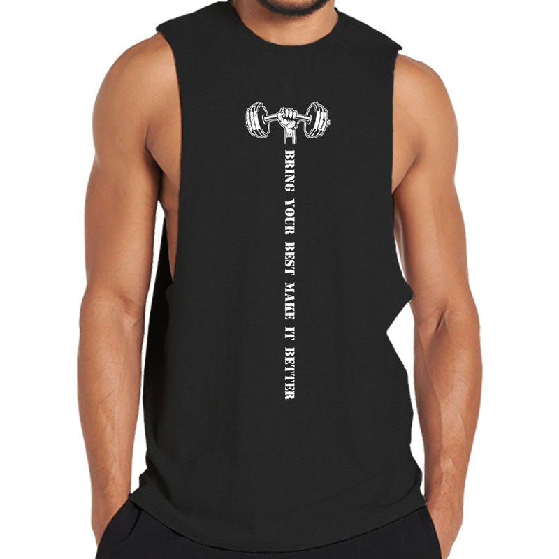 Bring Your Best Graphic Men's Tank Top