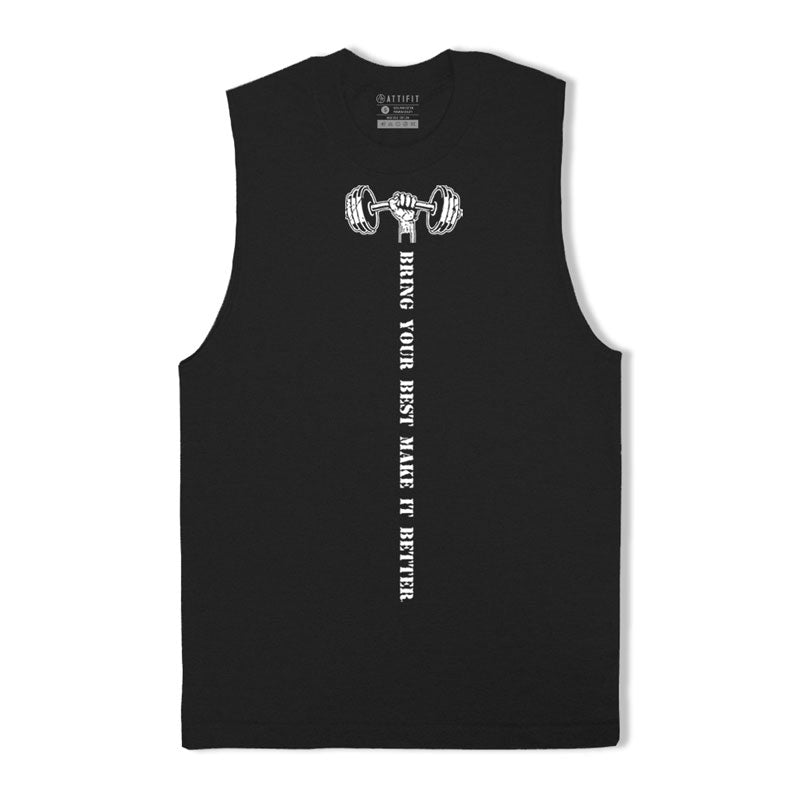 Bring Your Best Graphic Men's Tank Top