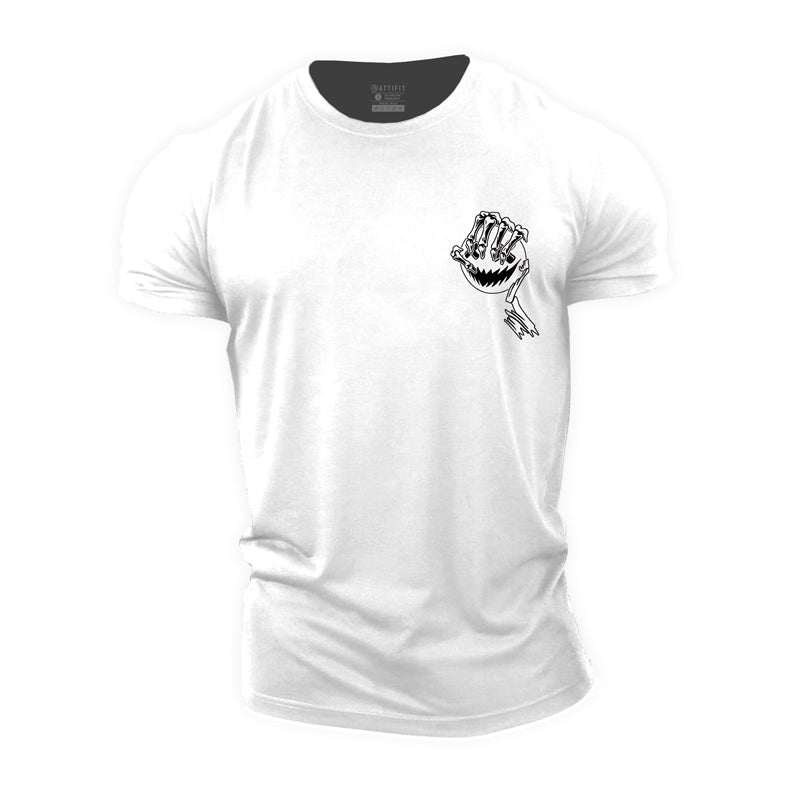 Cotton Master The Smiley Graphic Men's T-shirts