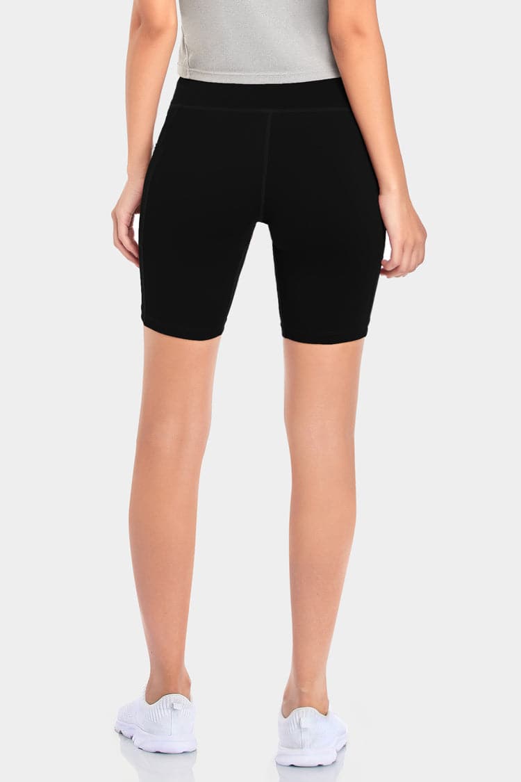 Vutru High-Waist Solid Training Shorts