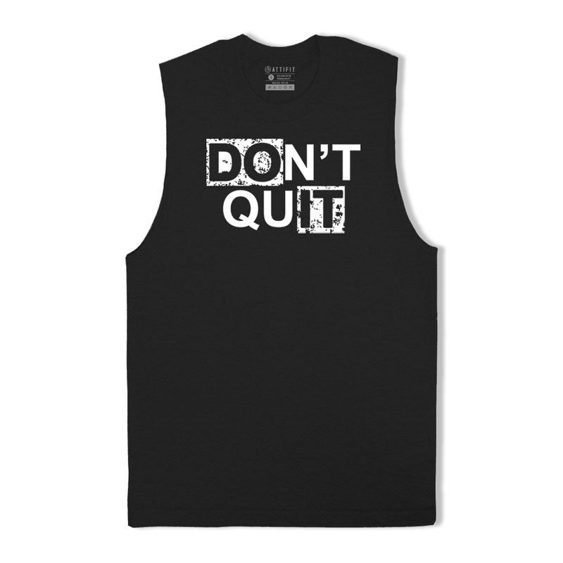 Do Not Quit Graphic Men's Tank Top