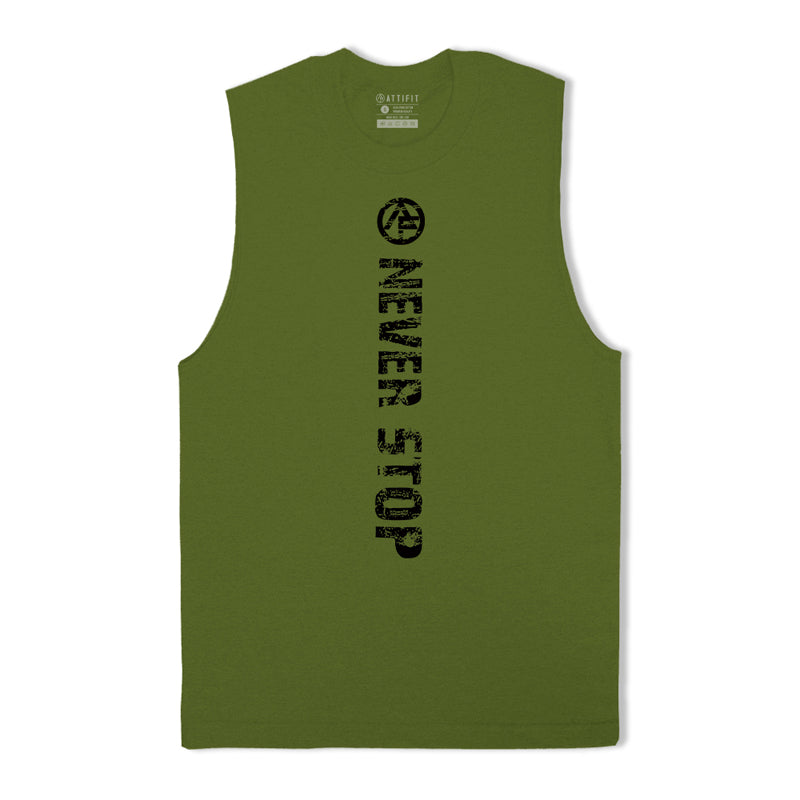 Never Stop Men's Tank Top