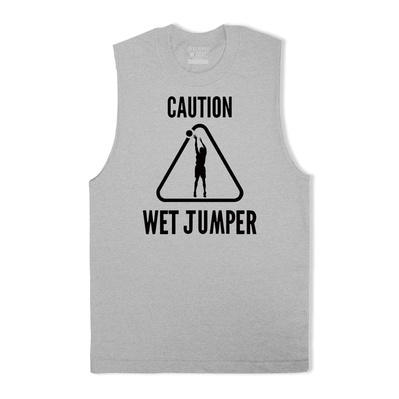 Caution Wet Jumper Tank Top