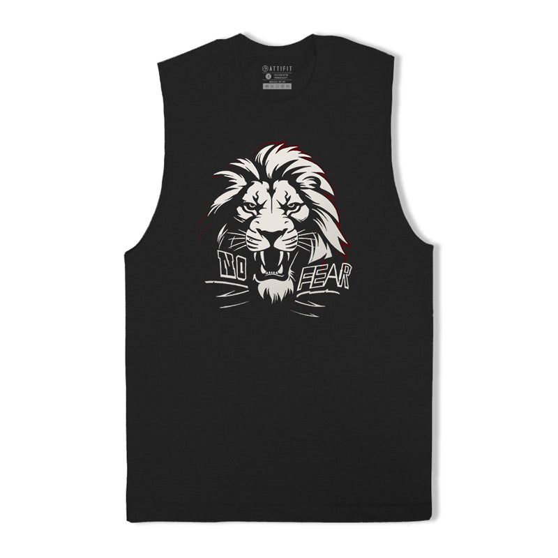 No Fear Lion Men's Tank Top