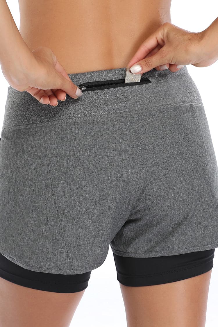 Vutru Low-Waist Lined Sports Shorts