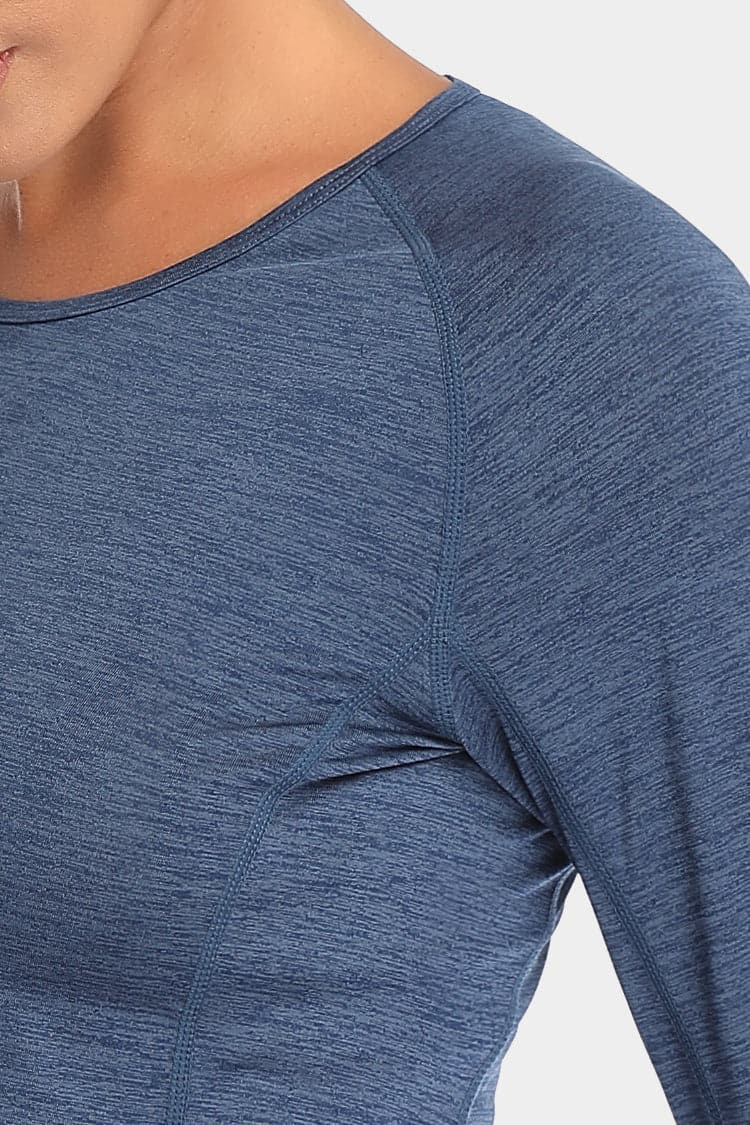 Vutru Thumb Holes Workout Long Sleeves