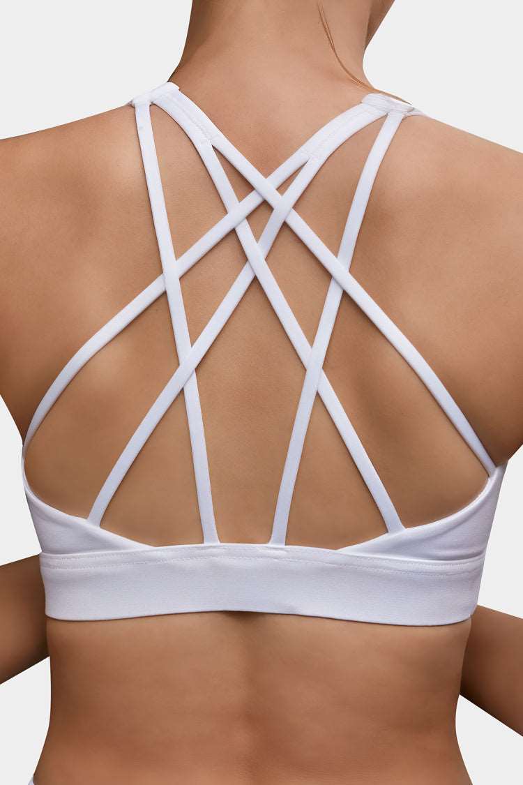 Vutru Criss Cross Back Yoga Bra