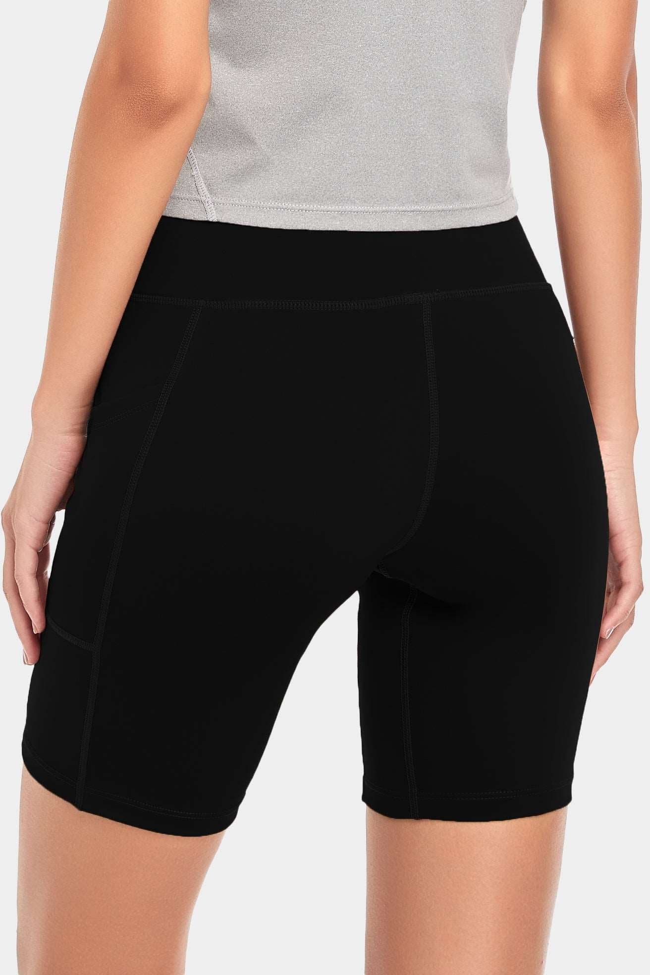 Vutru High-Waist Solid Training Shorts