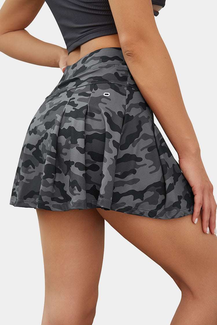 Vutru Camo Printed Tennis Skort
