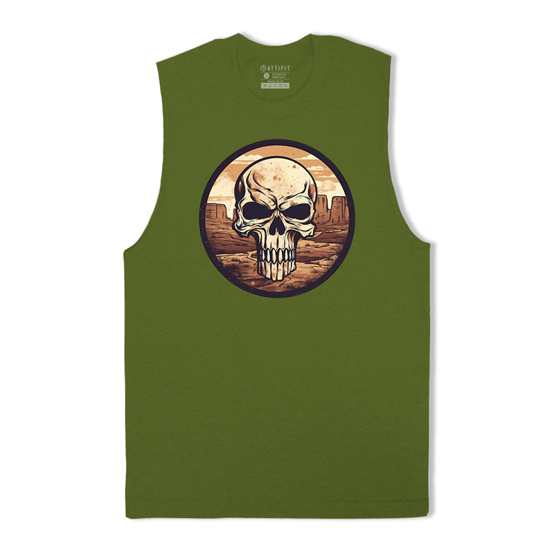 Desert Skull Men's Tank Top