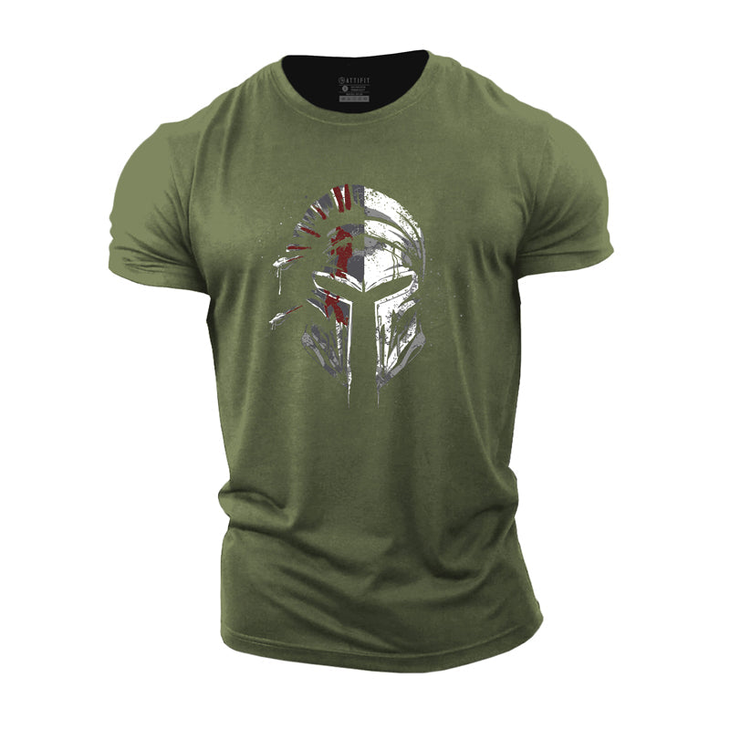 Spartan Helmet Men's T-shirts