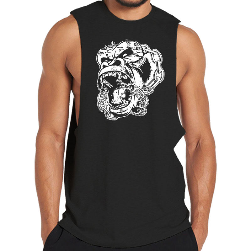 Cotton Gorilla Graphic Men's Tank Top