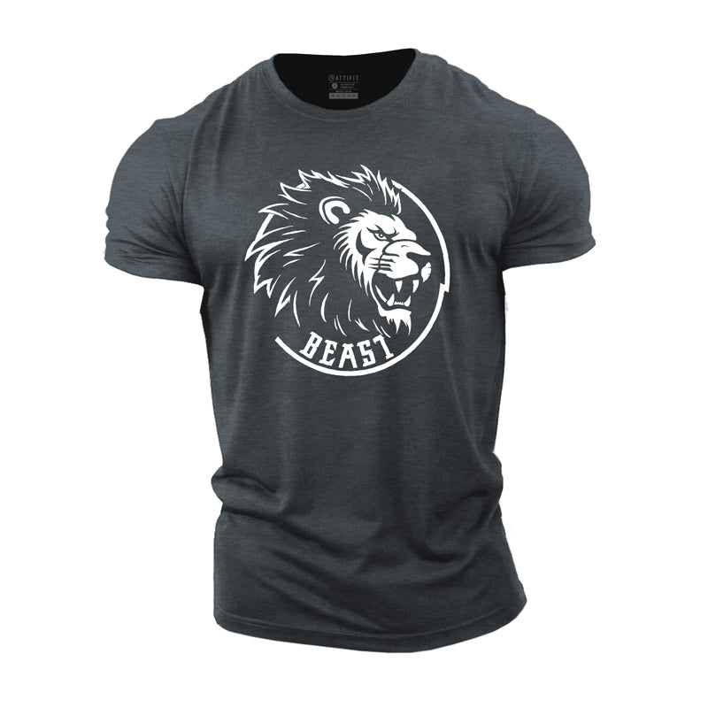 Beast Lion Men's T-shirts