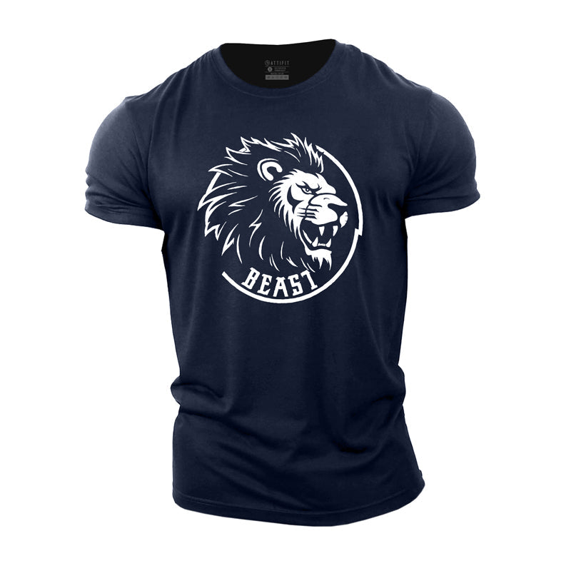 Beast Lion Men's T-shirts
