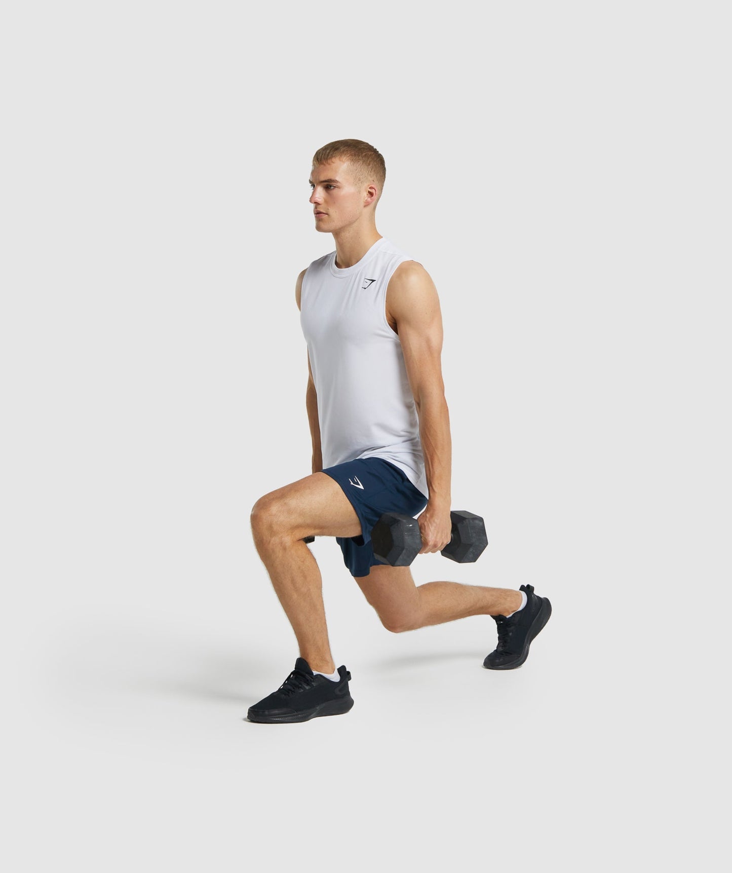 Gymshark Arrival Knitted Shorts - Navy