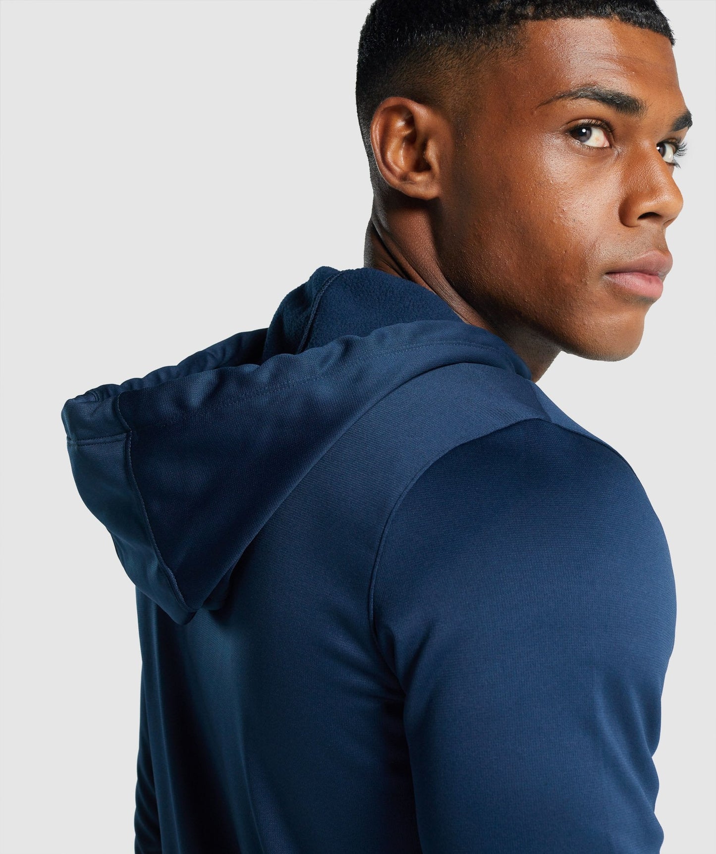 Gymshark Arrival Zip Up Hoodie - Navy