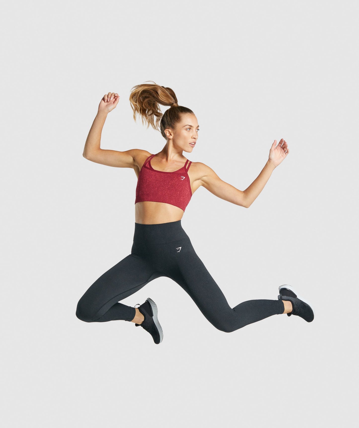 Gymshark Adapt Fleck Seamless Leggings - Mineral | Black