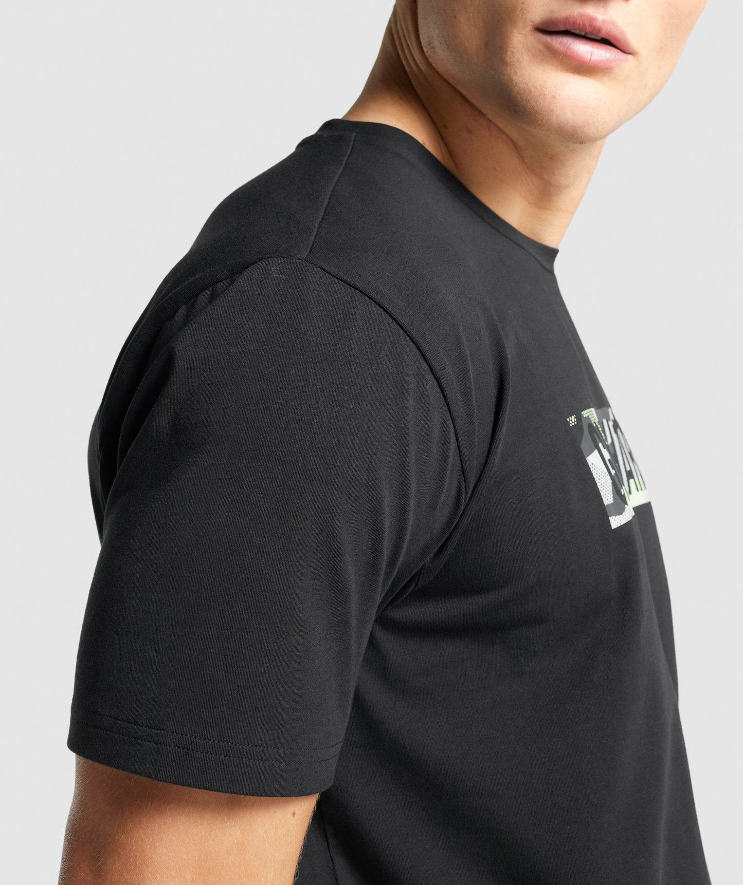 Gymshark Block Infill T-shirt - Black