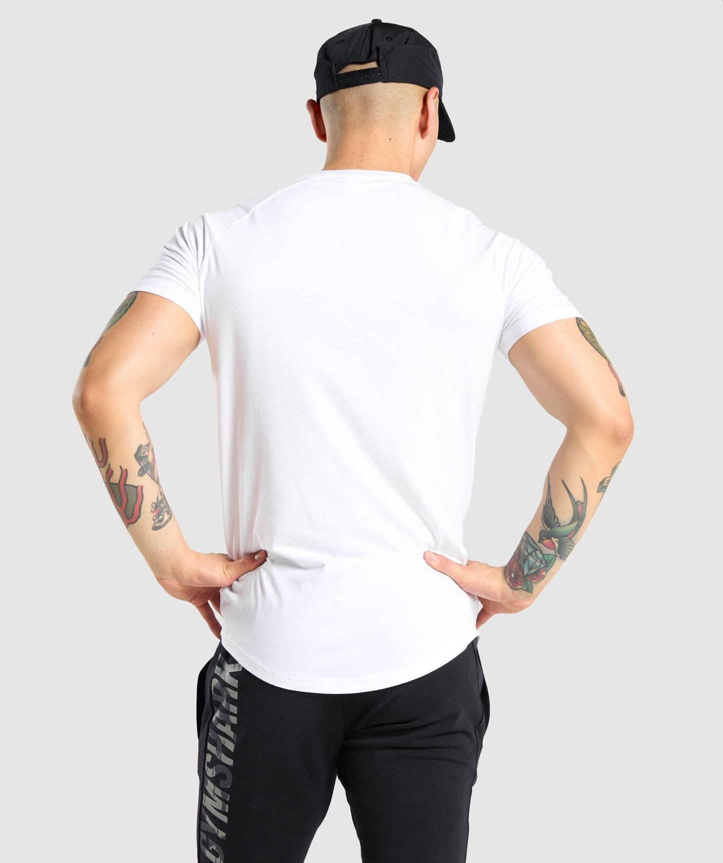 Gymshark Bold T-Shirt - White/Camo