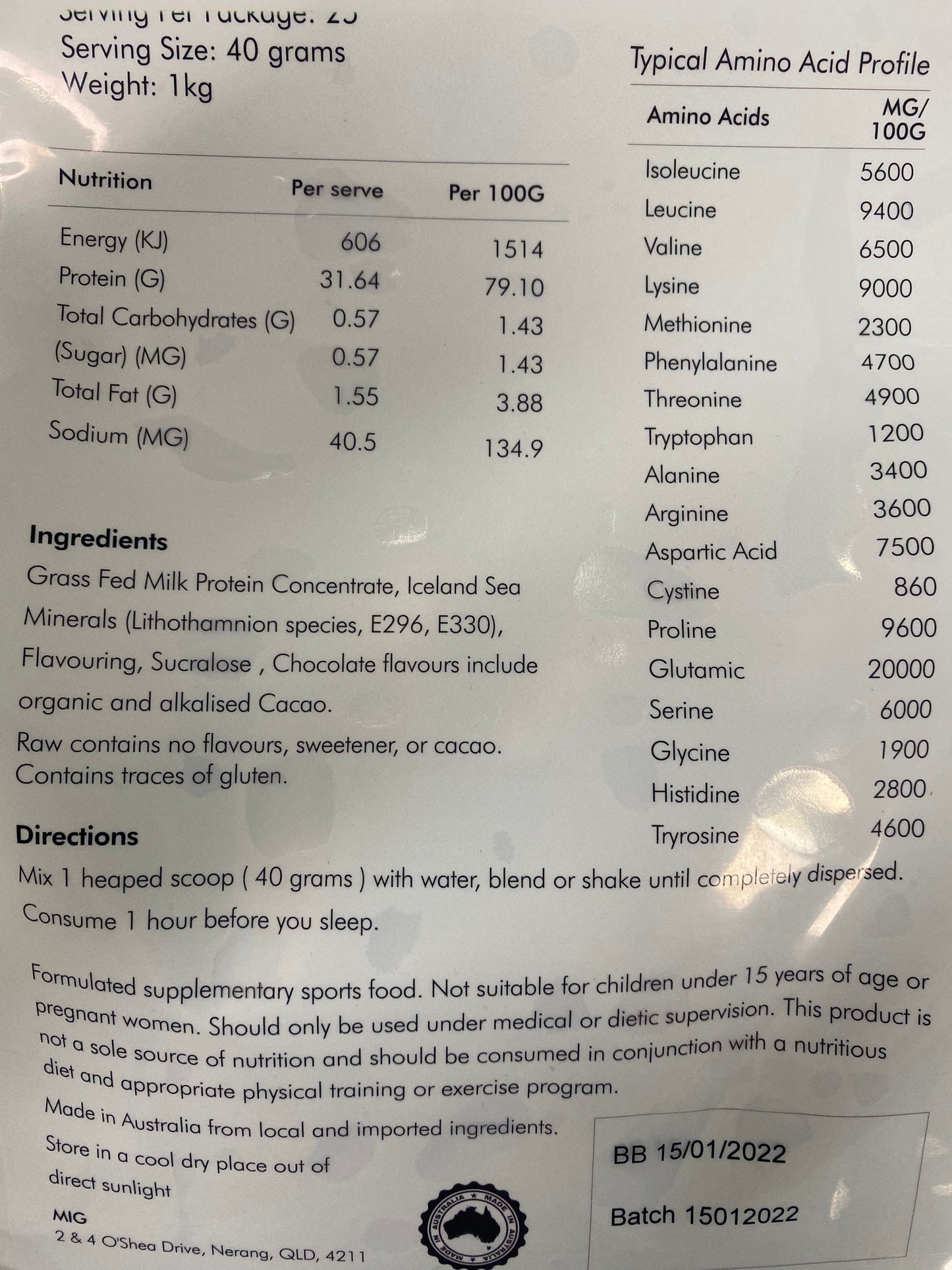 Casein Protein