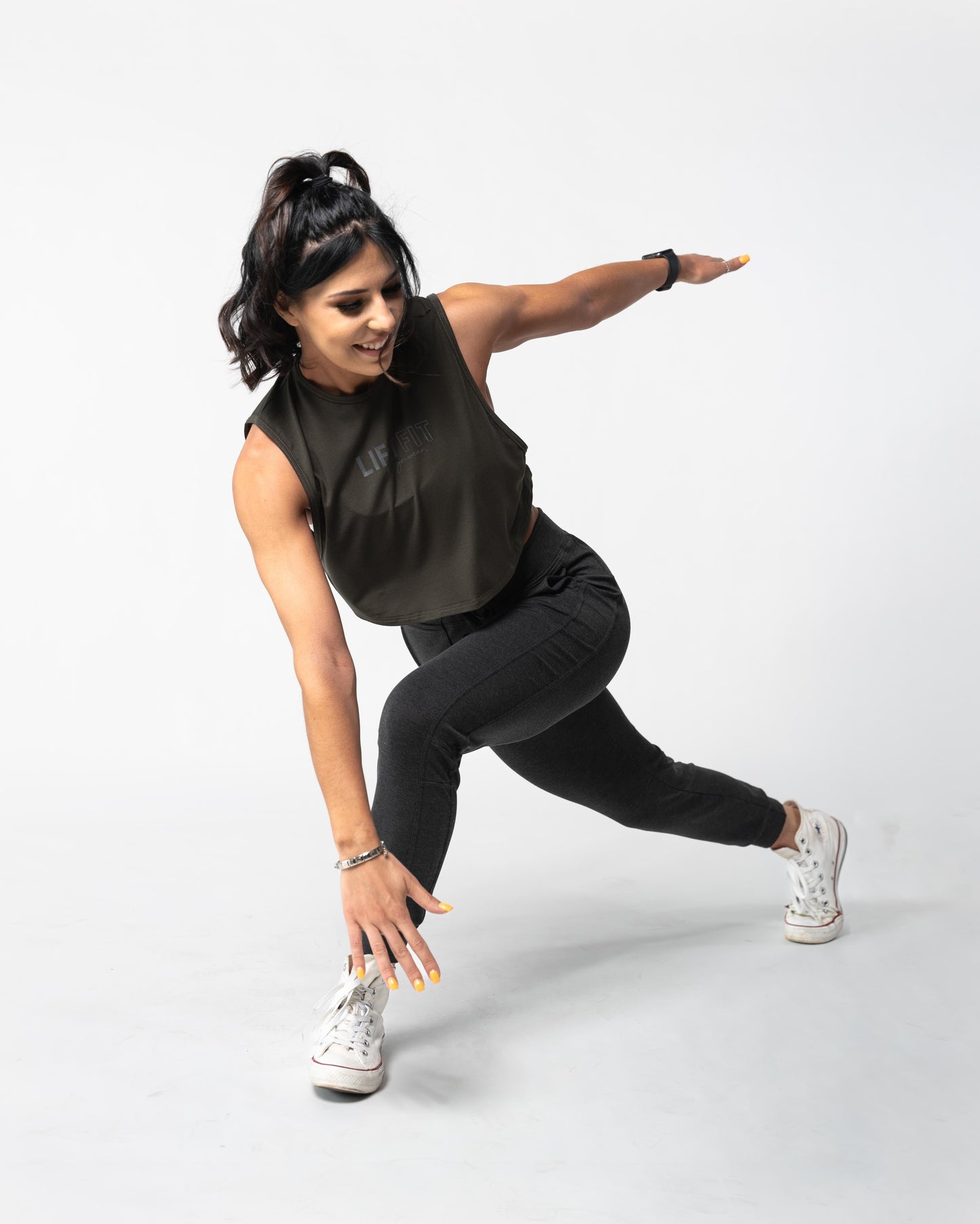 LFTFIT Drop Arm Crop Vest