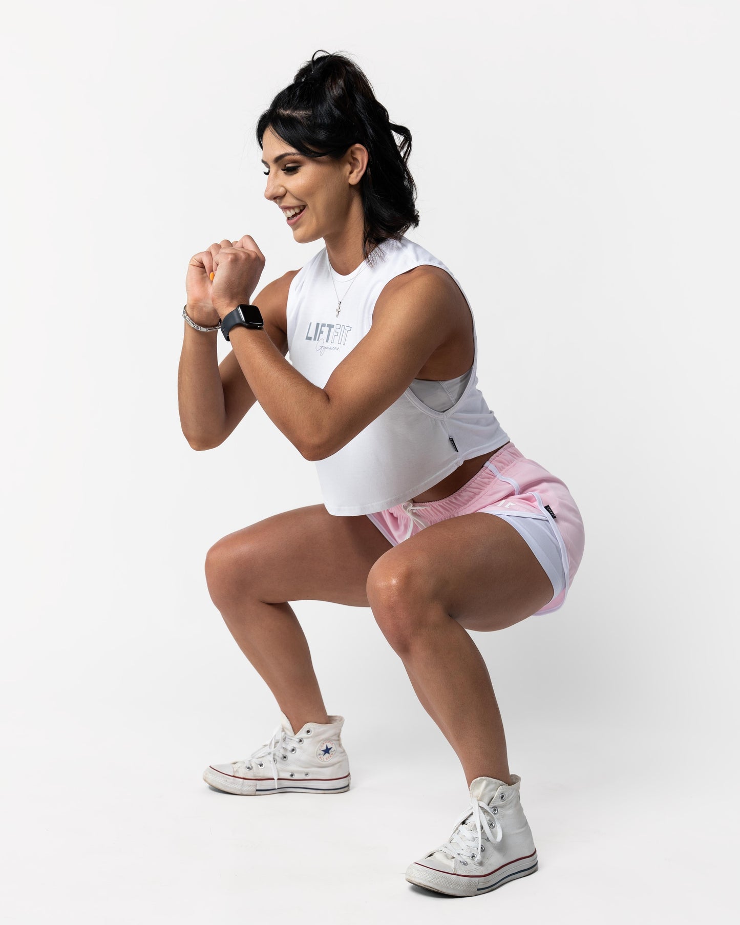 LFTFIT Drop Arm Crop Vest