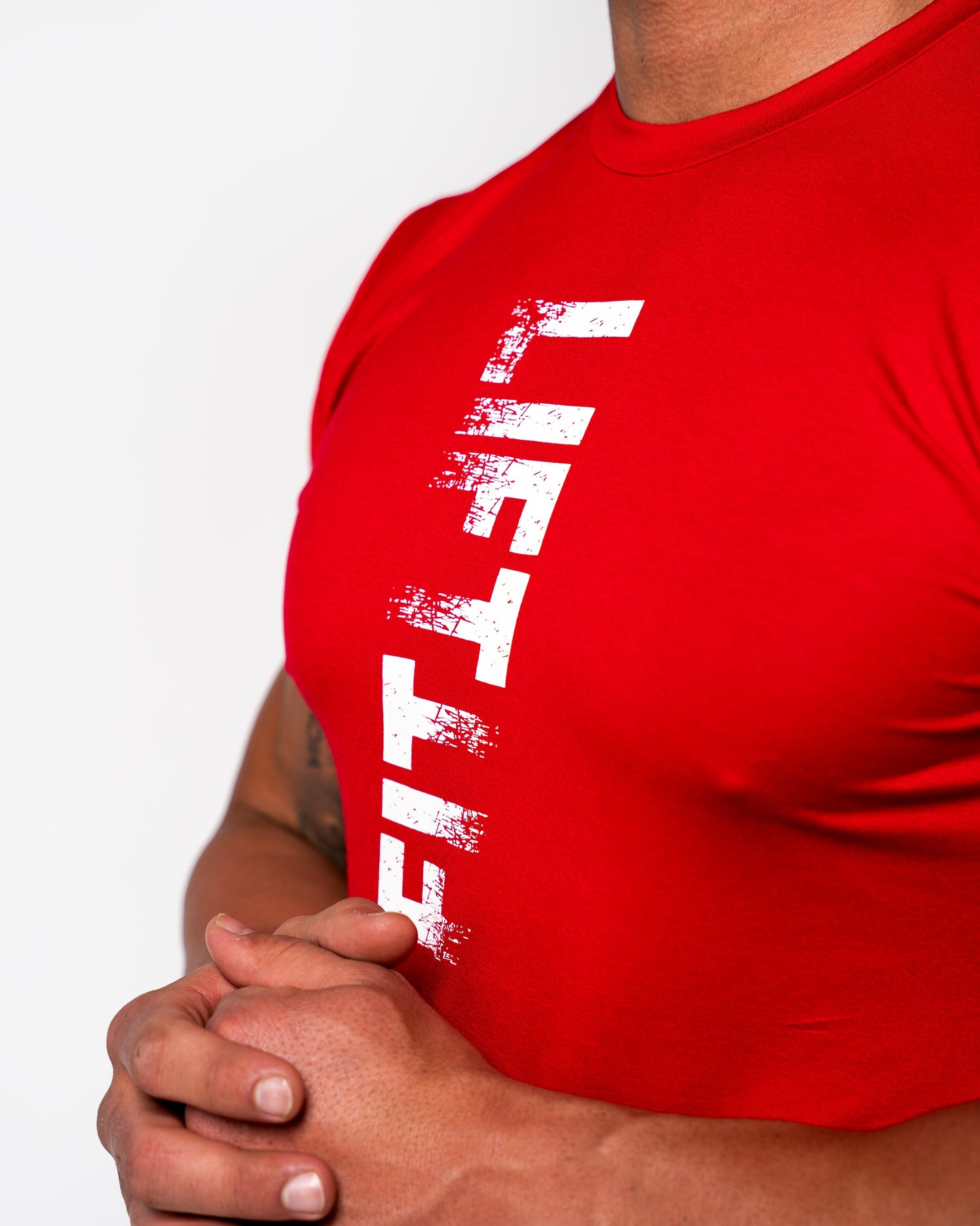 LIFTFIT Distressed Vertical Tee