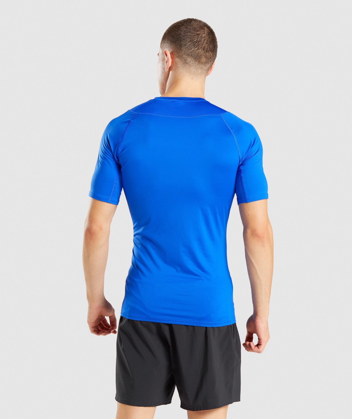 Gymshark Element Baselayer T-Shirt- Blue